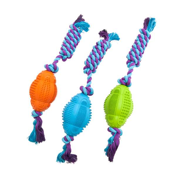 Karlie Ruffus Dental Bouncer mit Seil *