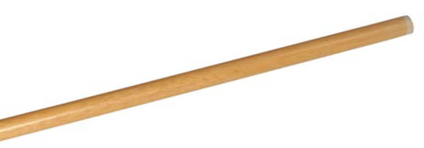 Holzstiel 1400 x 24 mm lackiert – Robuster und langlebiger Stiel mit Schutzlackierung *