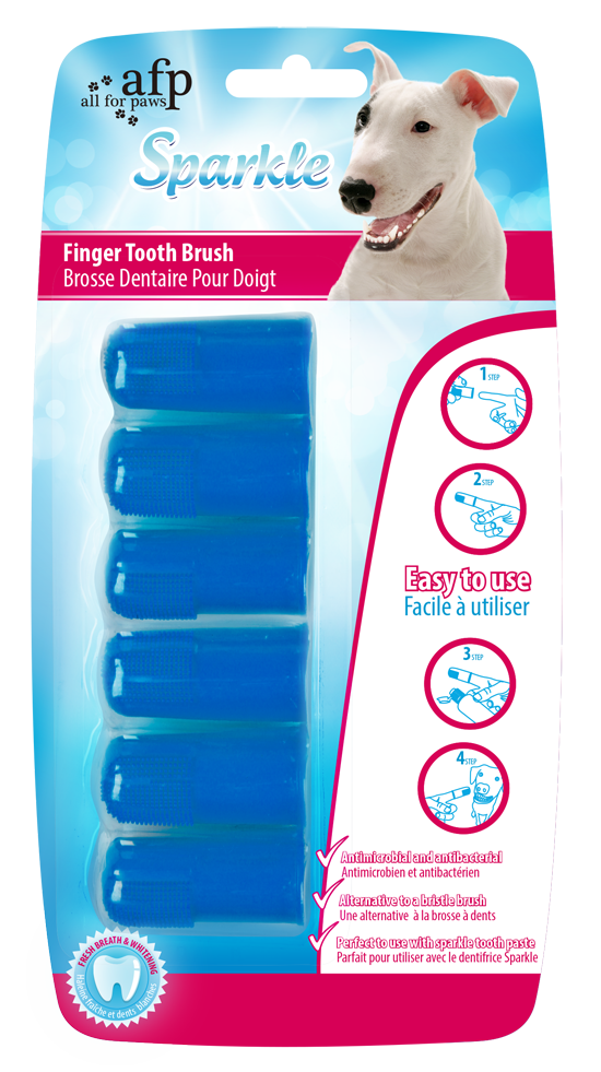 AFP Sparkles Finger Brush (6pack) *