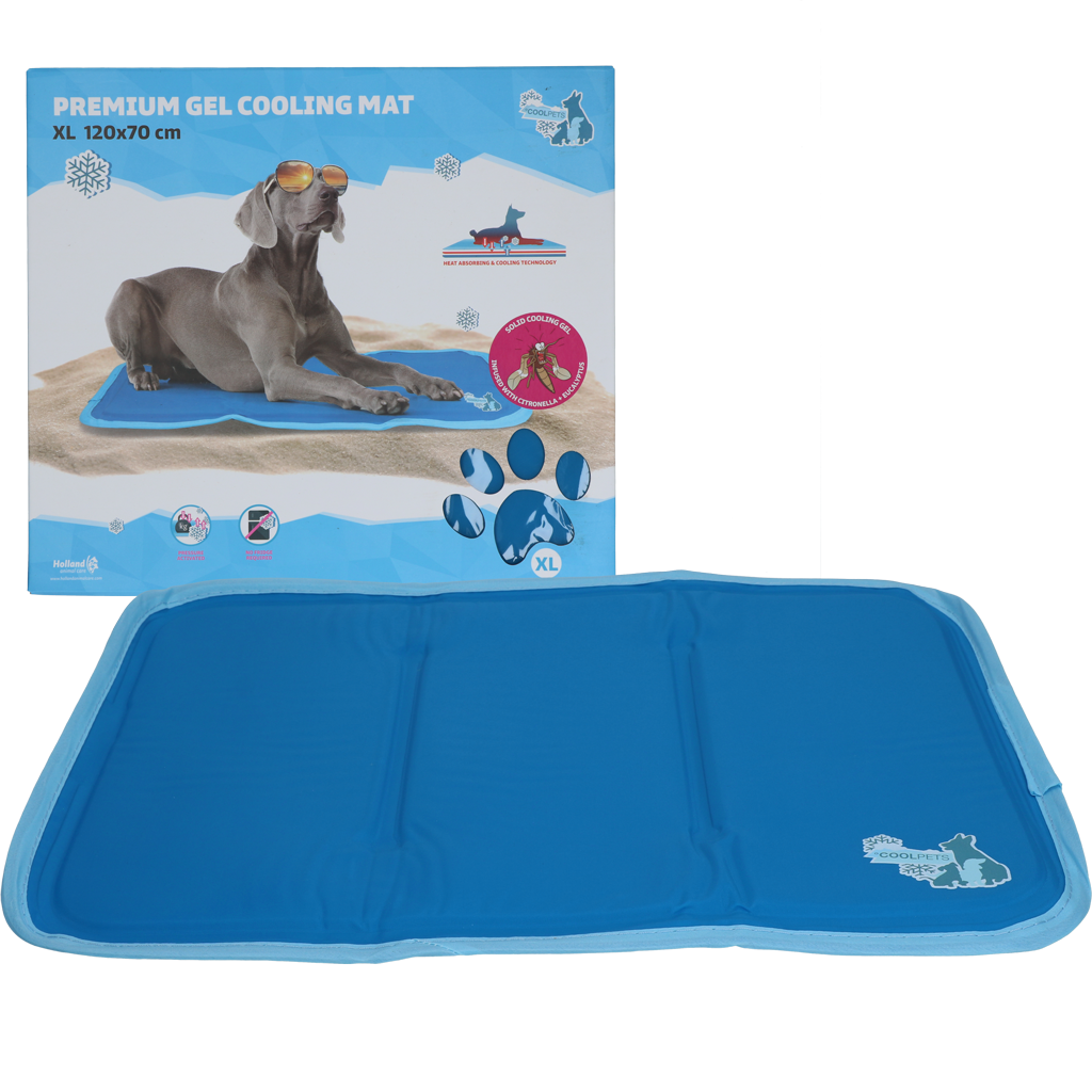 Kühlmatte für Hunde – Wohltuende Abkühlung an heißen Sommertagen XL (70x120cm)