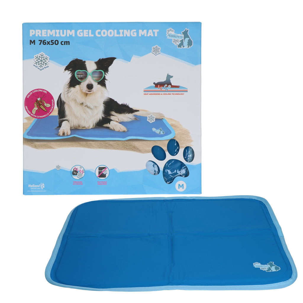Kühlmatte für Hunde – Wohltuende Abkühlung an heißen Sommertagen M (50x76cm)