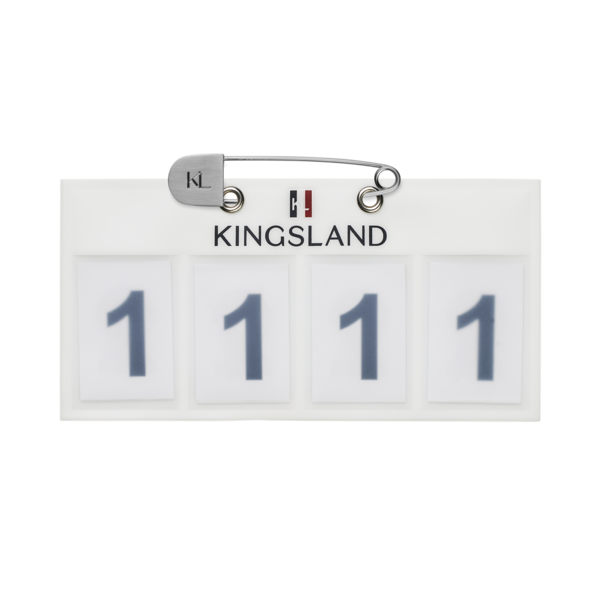 Kingsland Classic 4-Pocket Startnummern *
