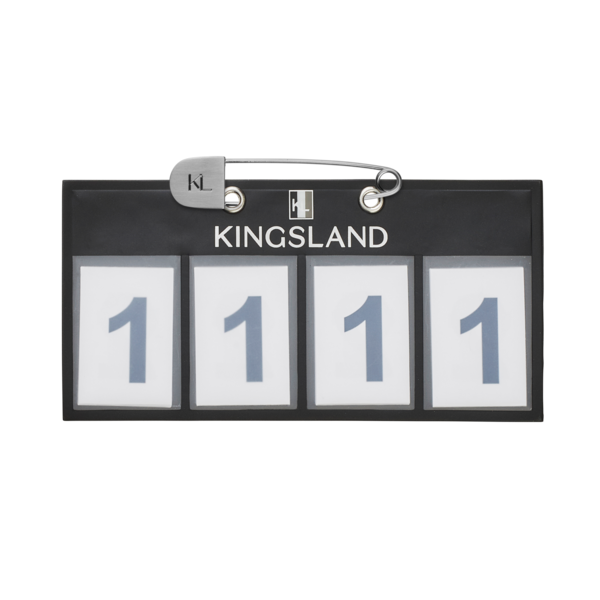 Kingsland Classic 4-Pocket Startnummern *