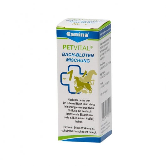 Canina Pharma Petvital Bachblüten Nr. 1 - Notfall 10g *