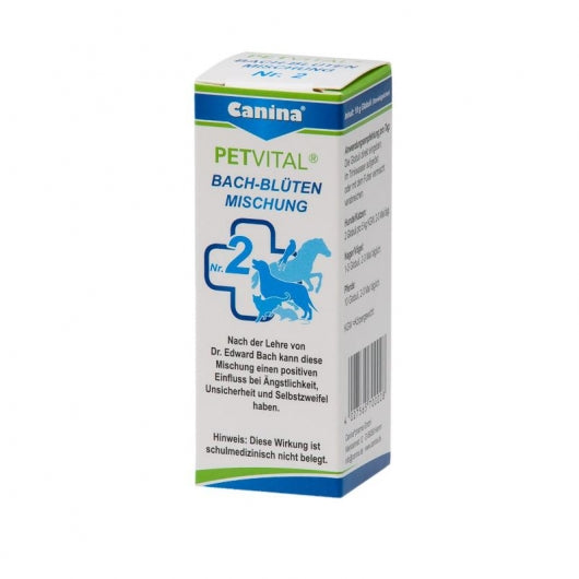 Canina Pharma Petvital Bachblüten Nr. 2 - Angst 10g *