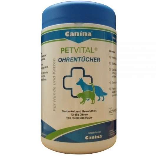 Canina Pharma PETVITAL Ohrentücher 120 Stück *