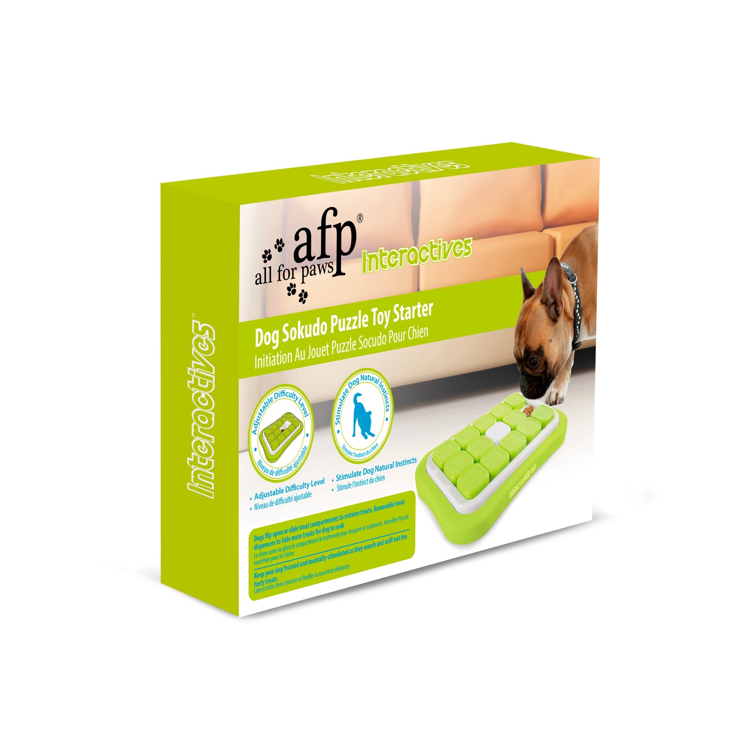 AFP Interactives Dog Sokudo Puzzle Toy Starter *