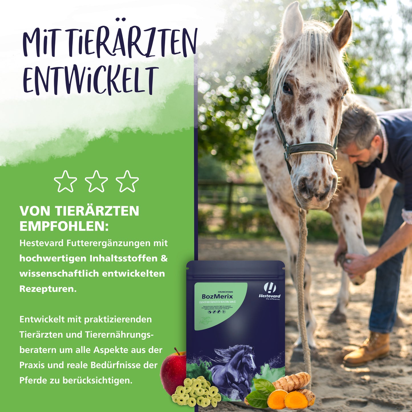 Hestevard BozMerix Crunchtabs - 900g