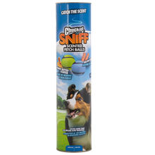 Chuckit! Sniff Fetch Ball Bacon & Peanut Butter M 4-pack *