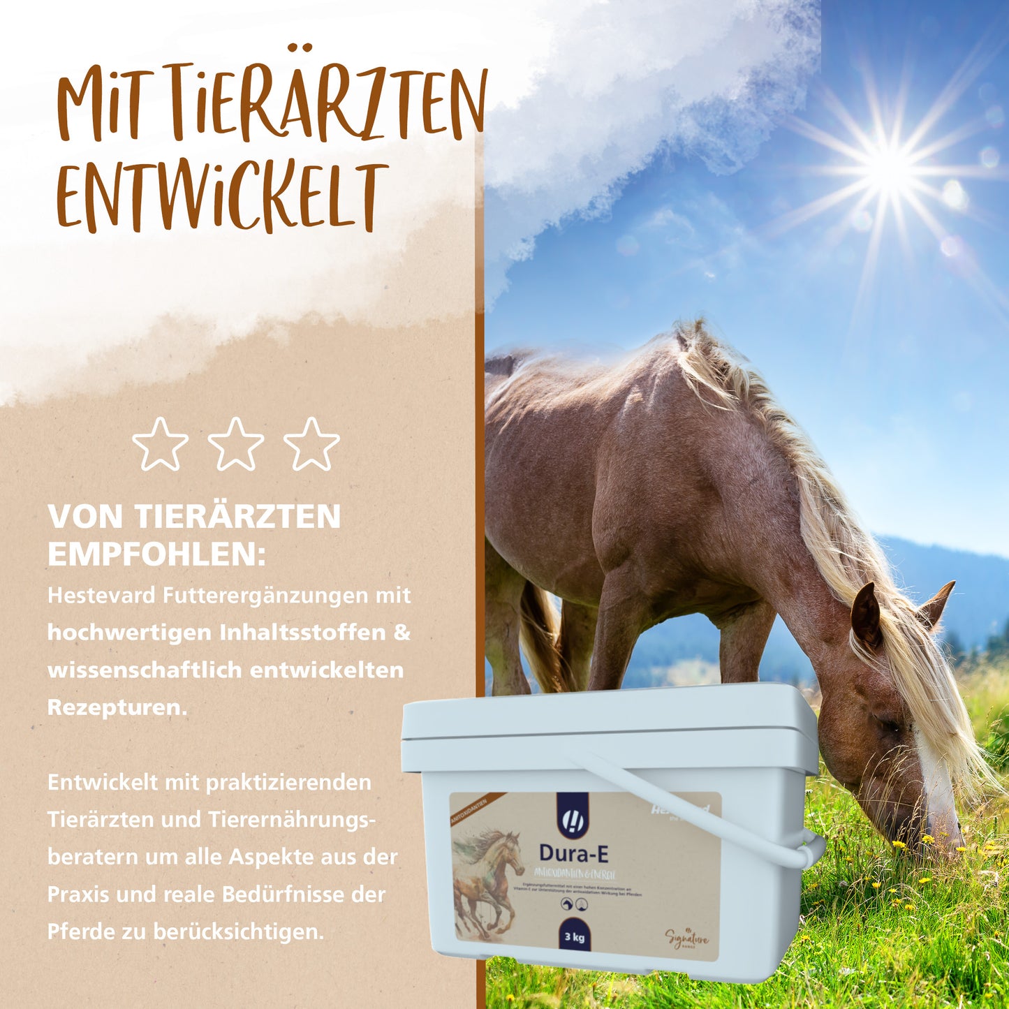 Hestevard Dura-E – Hochdosiertes Vitamin E für Pferde