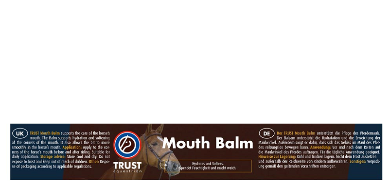 TRUST Mouth Balm – Sanfter Schutz & Pflege für das Pferdemaul