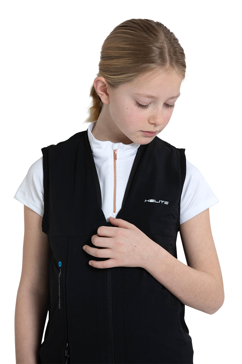 Helite ZIP'IN 2 Airbagweste – Flexibel, sicher & perfekt für junge Reiter (Größe Child M)