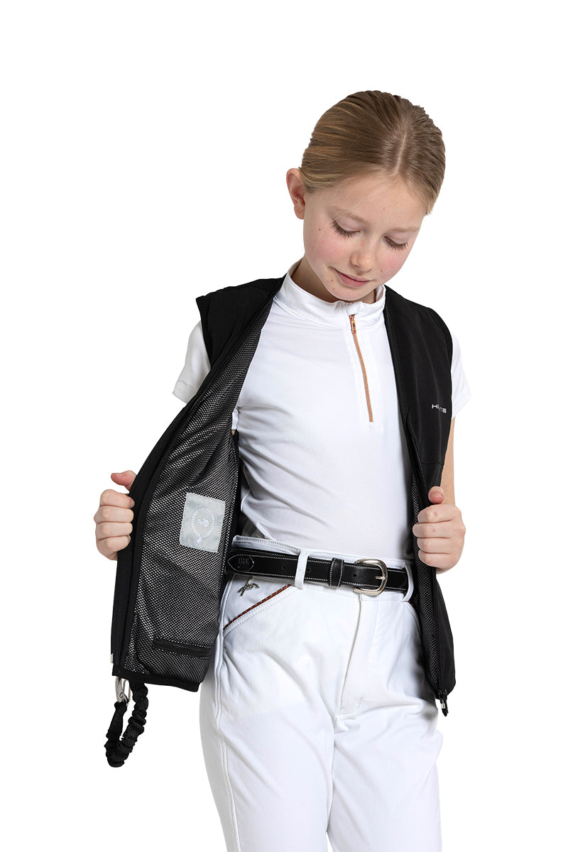 Helite ZIP'IN 2 Airbagweste – Flexibel, sicher & perfekt für junge Reiter (Größe Child M)
