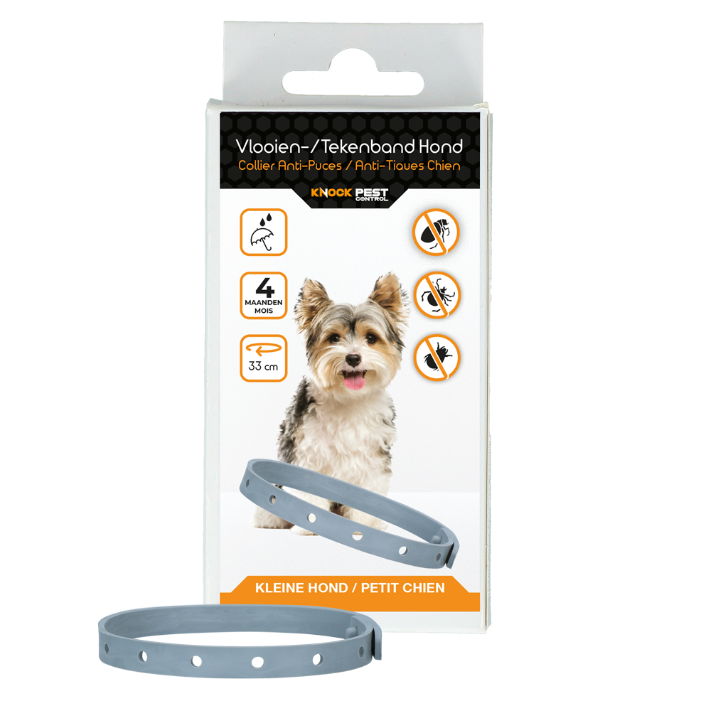 Knock Pest Floh/Zeckenhalsband Hund 33 cm NL/FR *