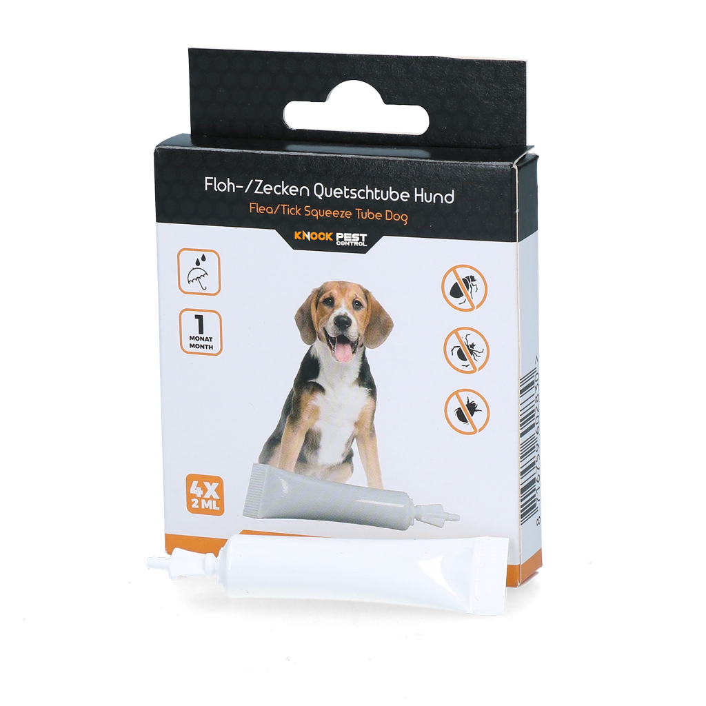 Knock Pest Floh-Zeckentube Hund 5 bis 15 kg DE/UK *
