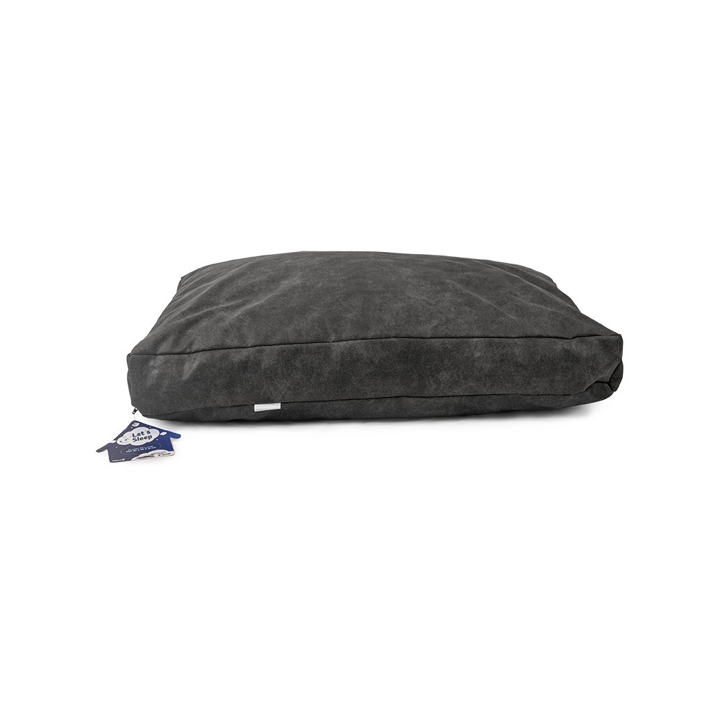 Let's Sleep Plush Pillow Hundebett L Anthrazit *