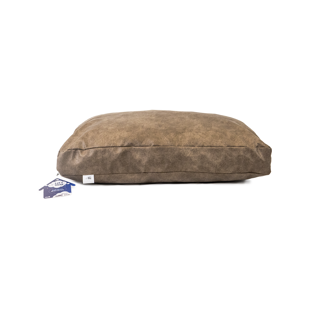 Let's Sleep Plush Pillow Hundebett XL Taupe *