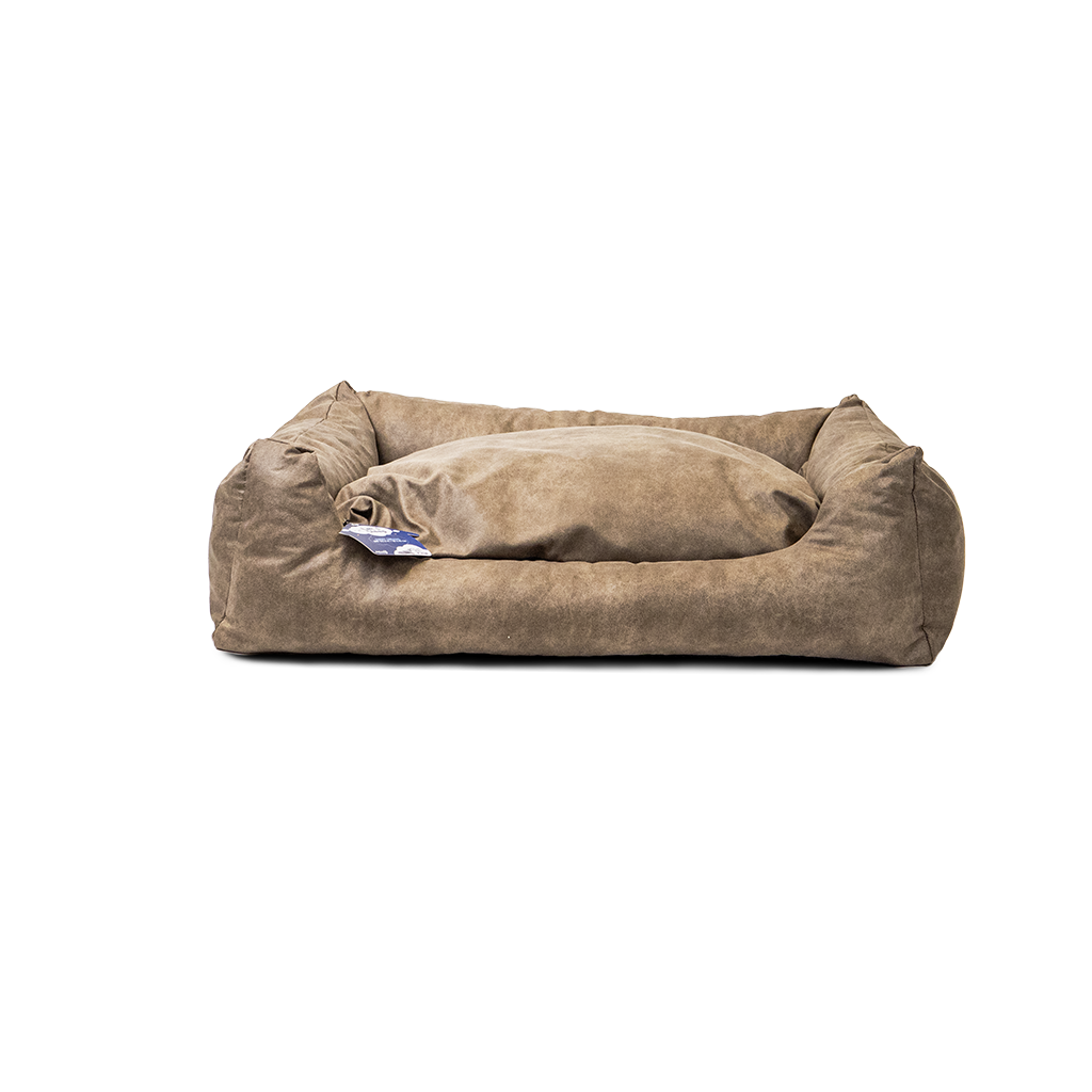Let's Sleep Sweet Dreams Hundekorb Mit Kissen L Taupe *