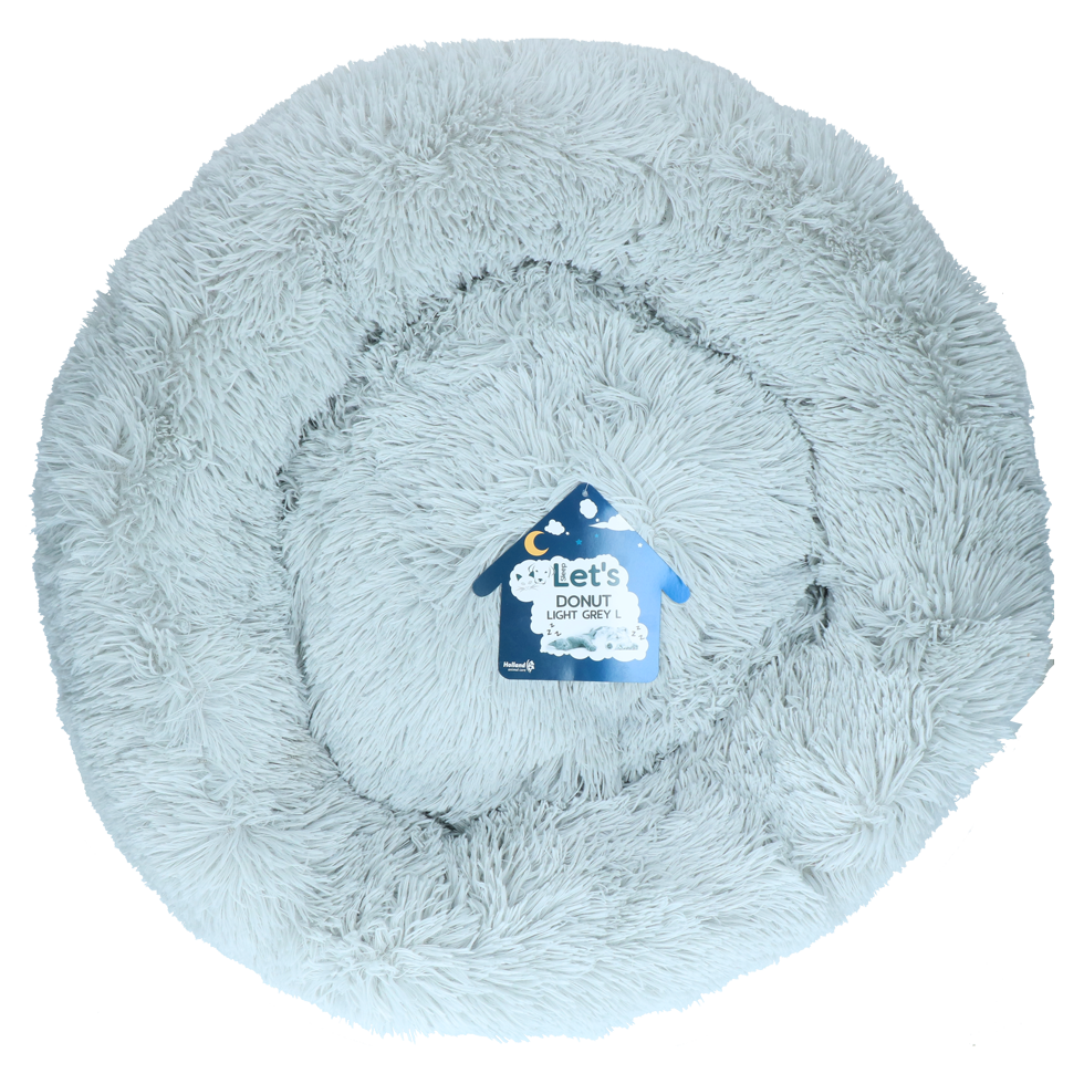Let's Sleep Donut Hellgrau L *