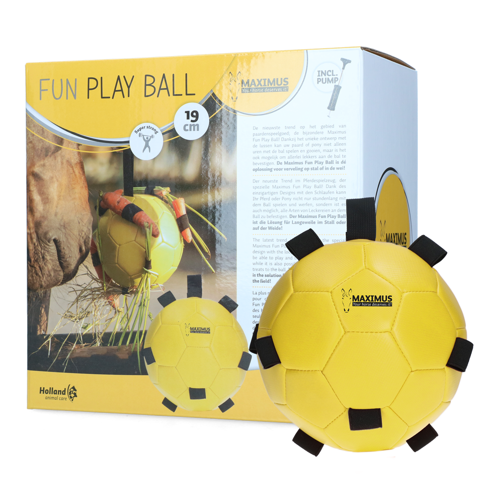 Excellent Horse Fun Play Ball Gelb *