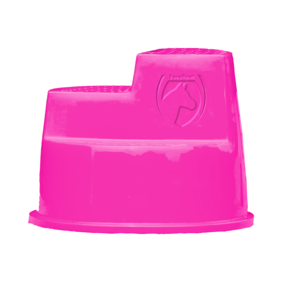 Excellent Horse Aufstiegshilfe 3 Stufen Rosa *