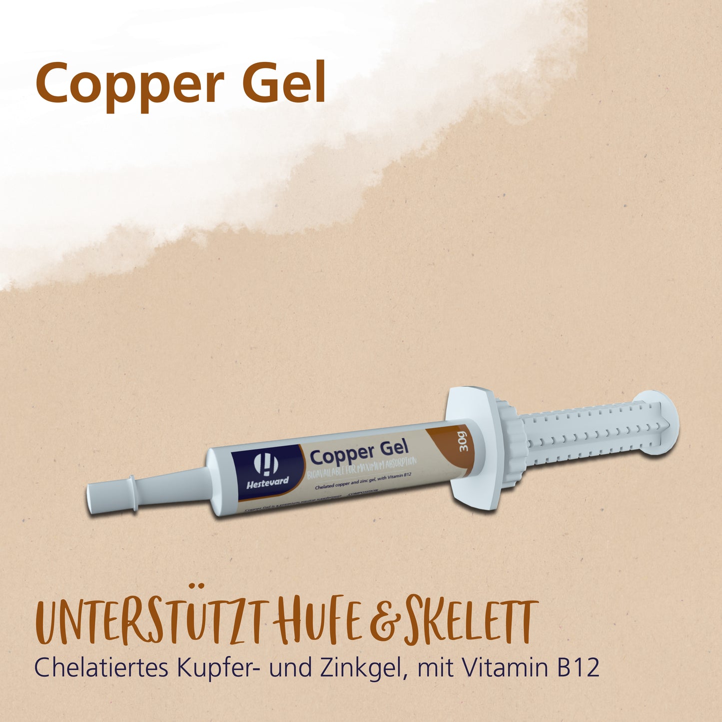 Hestevard Copper Gel – Hochwertige Kupfer- & Zinkversorgung für Pferde