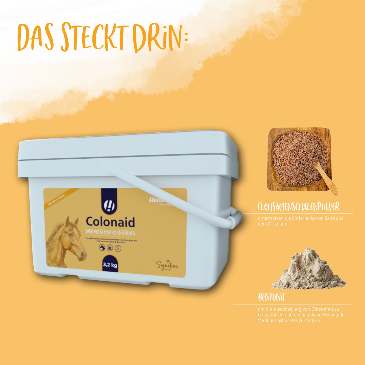 Hestevard Colonaid - 3.2kg