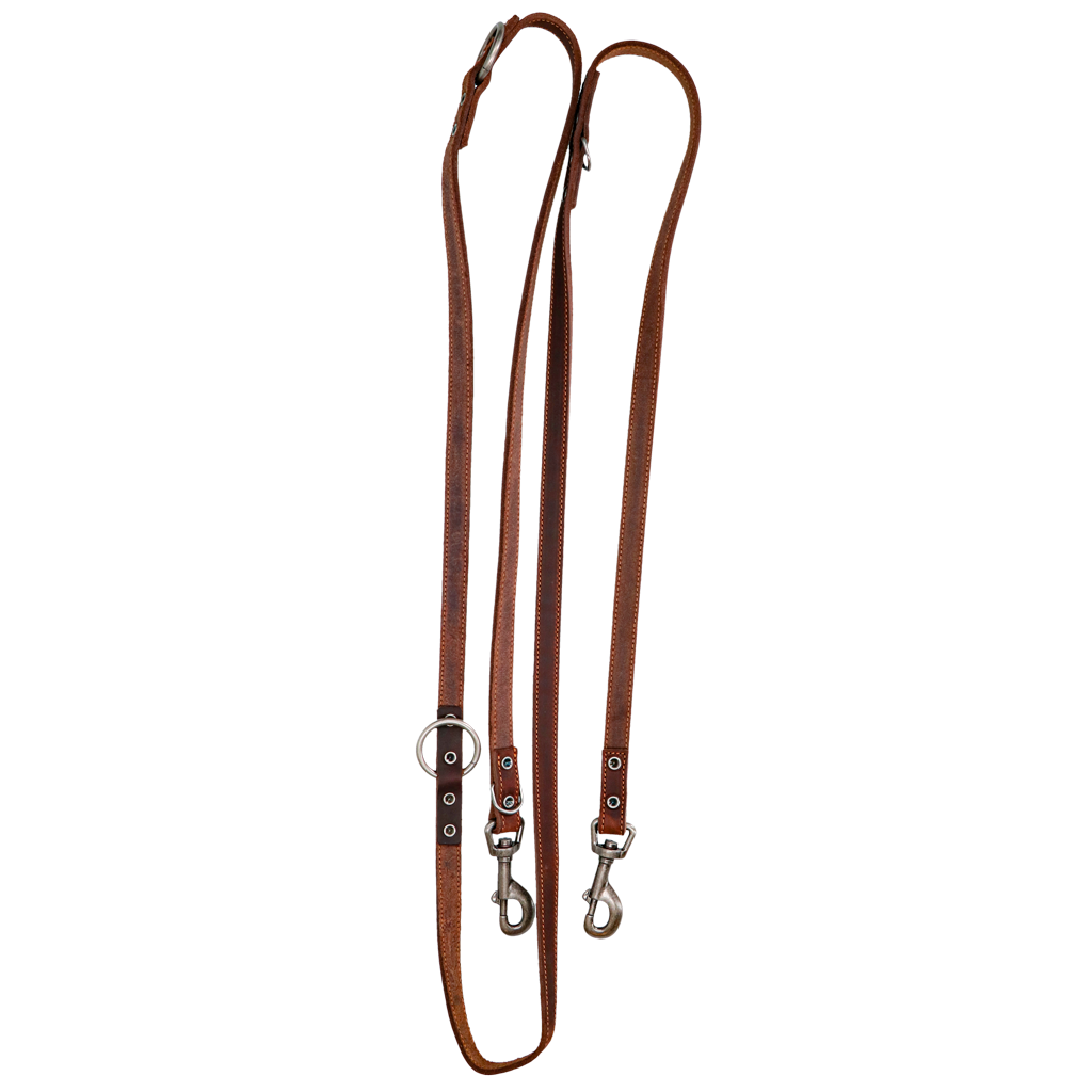 Spotted! Pro Leder Trainingsleine Braun 1,6 x 250 cm *