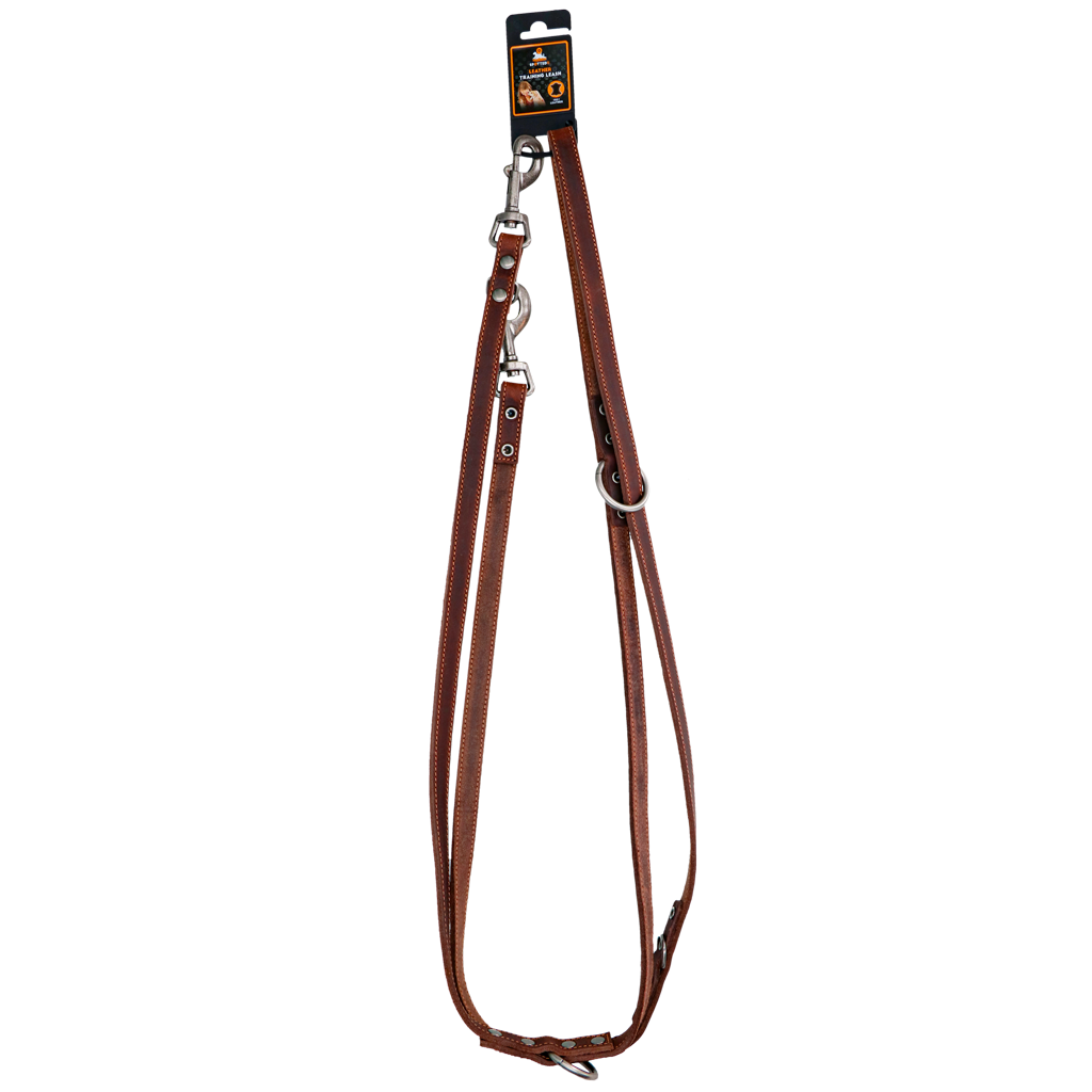 Spotted! Pro Leder Trainingsleine Braun 1,6 x 250 cm *