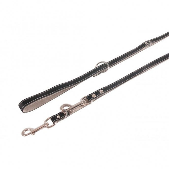 Karlie Führleine Chic - Schwarz/Grau, 200 cm / 18 mm *