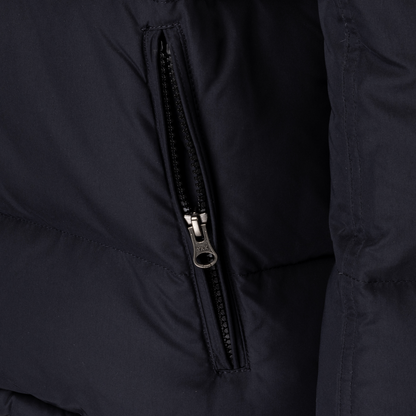 Klassische Unisex Daunenjacke mit Kapuze  *