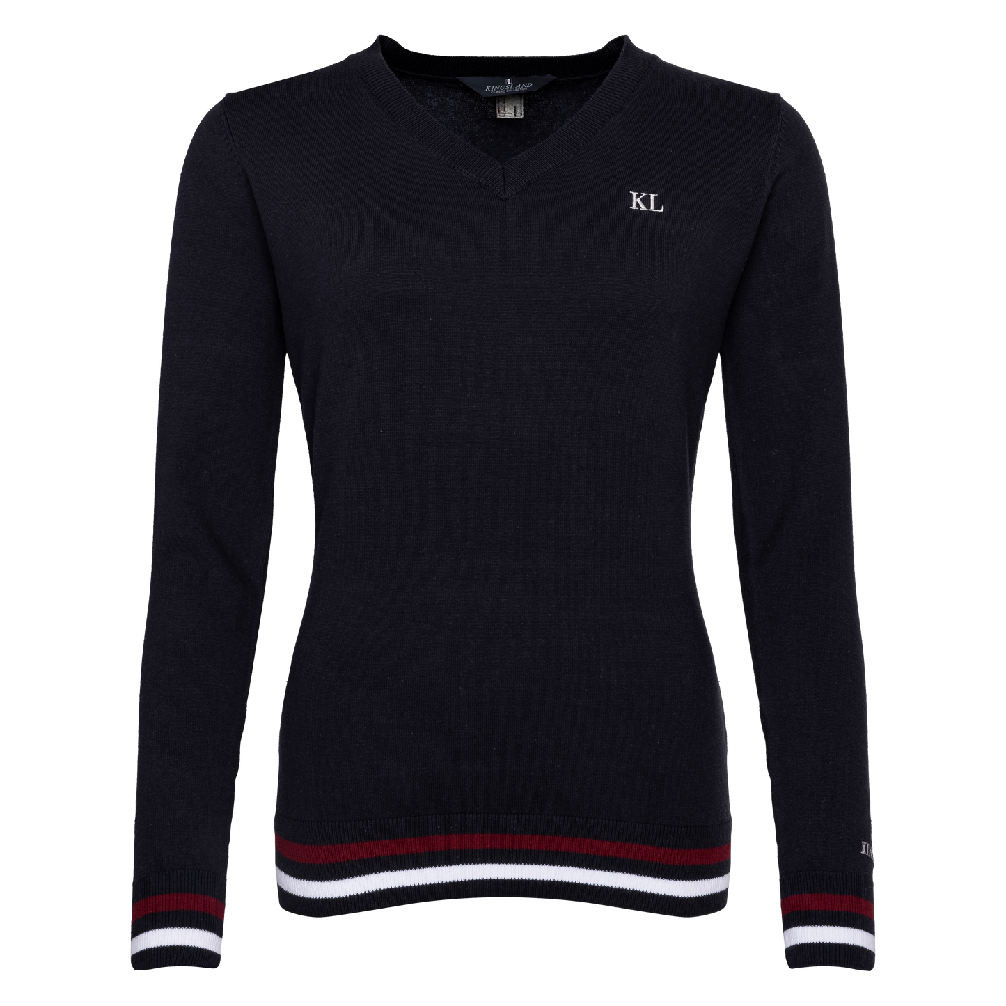 Classic Ladies Knitted V-Neck  *