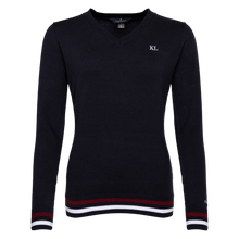 Classic Ladies Knitted V-Neck  *