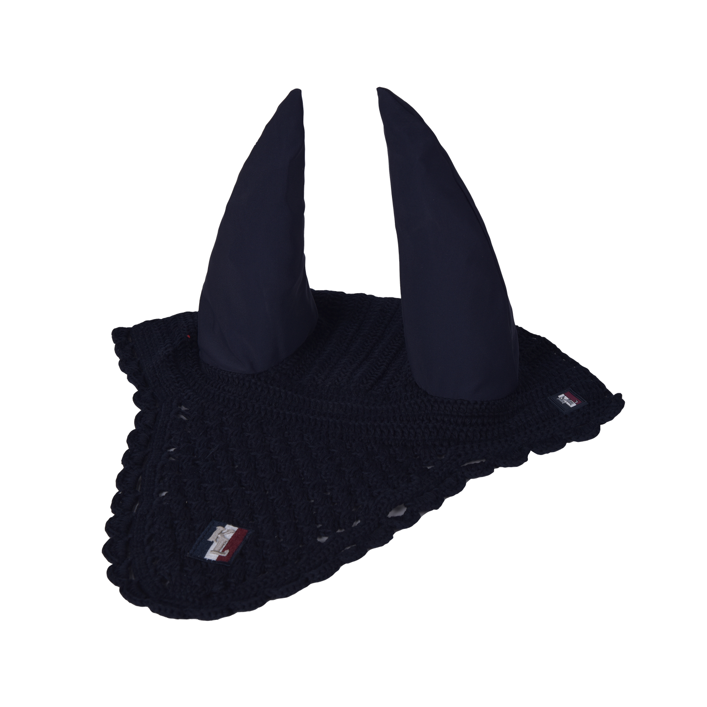 Baumwoll-Häkel-Fliegenhaube mit elastischen Ohren  *