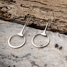 Sterlingsilber Snaffle Bit Drop-Ohrringe – Zeitlose Eleganz für Reiterinnen mit Stil