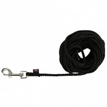 Trixie Schleppleine aus Nylon - schwarz, 15 m *