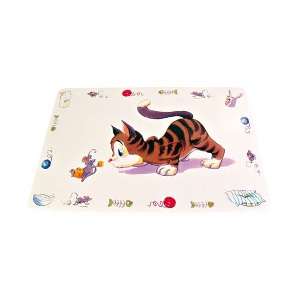 Trixie Napfunterlage COMIC KATZE *