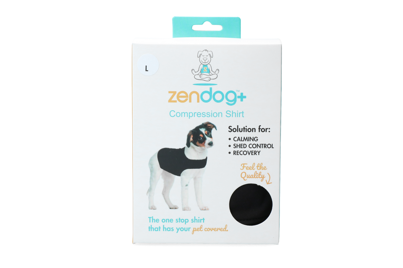 ZenDog Compression Shirt Large  – Beruhigender Komfort für Ihren Hund *