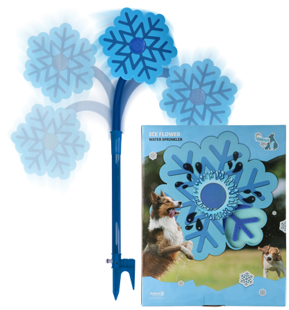 Wassersprüh-Blume für Hunde – Erfrischung und Spielspaß im Garten *