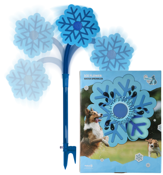 Wassersprüh-Blume für Hunde – Erfrischung und Spielspaß im Garten *