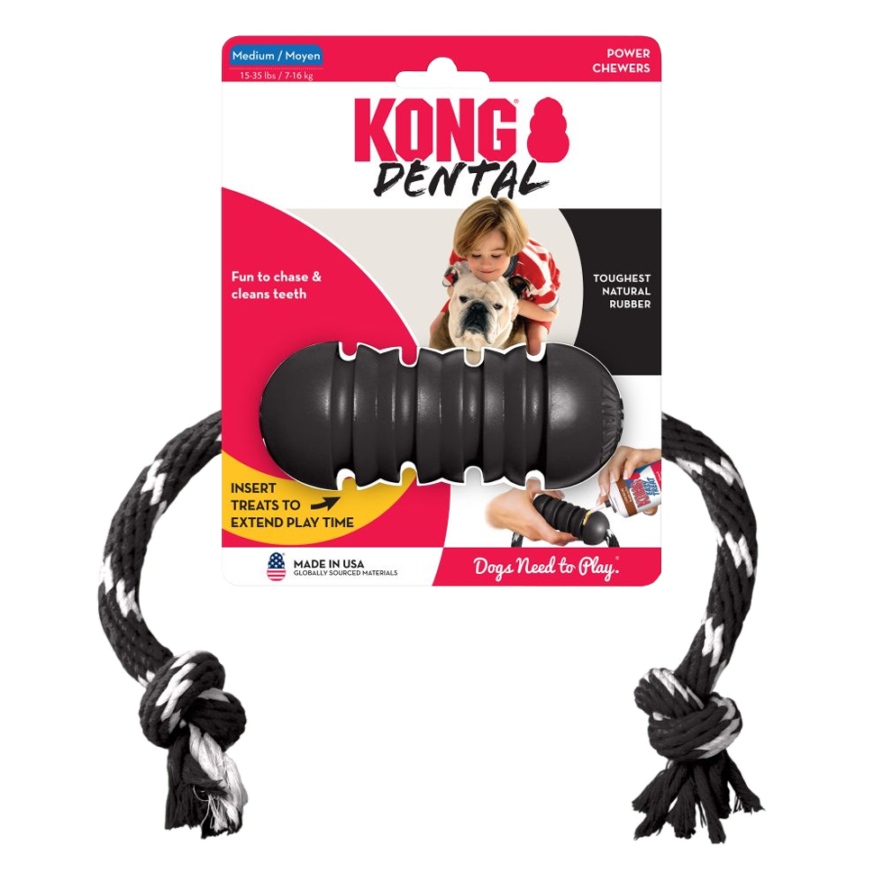 KONG Extreme Dental mit Seil Md *