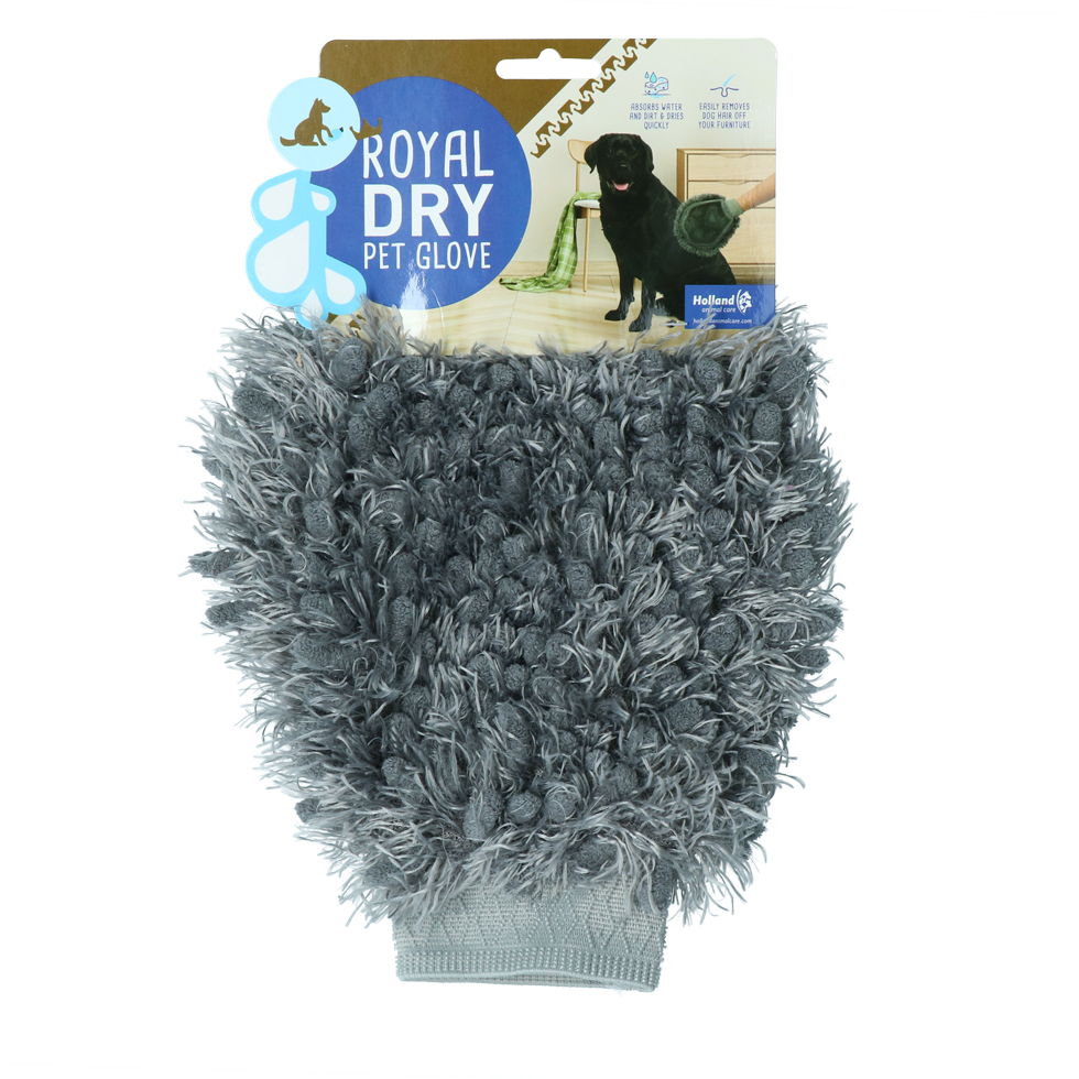 Royal Dry Pet Glove – Saugfähiger Handschuh für Fellreinigung *