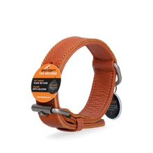 Spotted! Pro Lederhalsband Cognac 2,5x40cm *