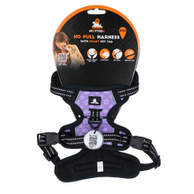 Spotted! PRO Geschirr Lila XXS – Extra kleines Hundegeschirr für Welpen & Mini-Rassen *