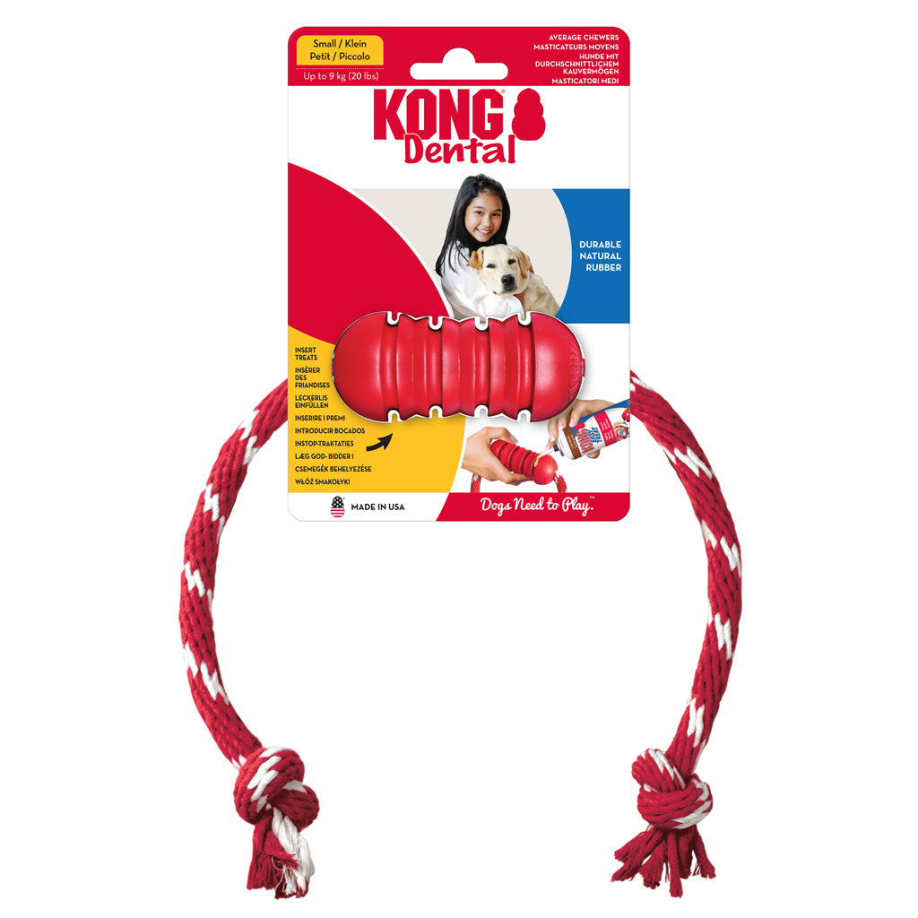 KONG Dental w/Rope Sm EU *