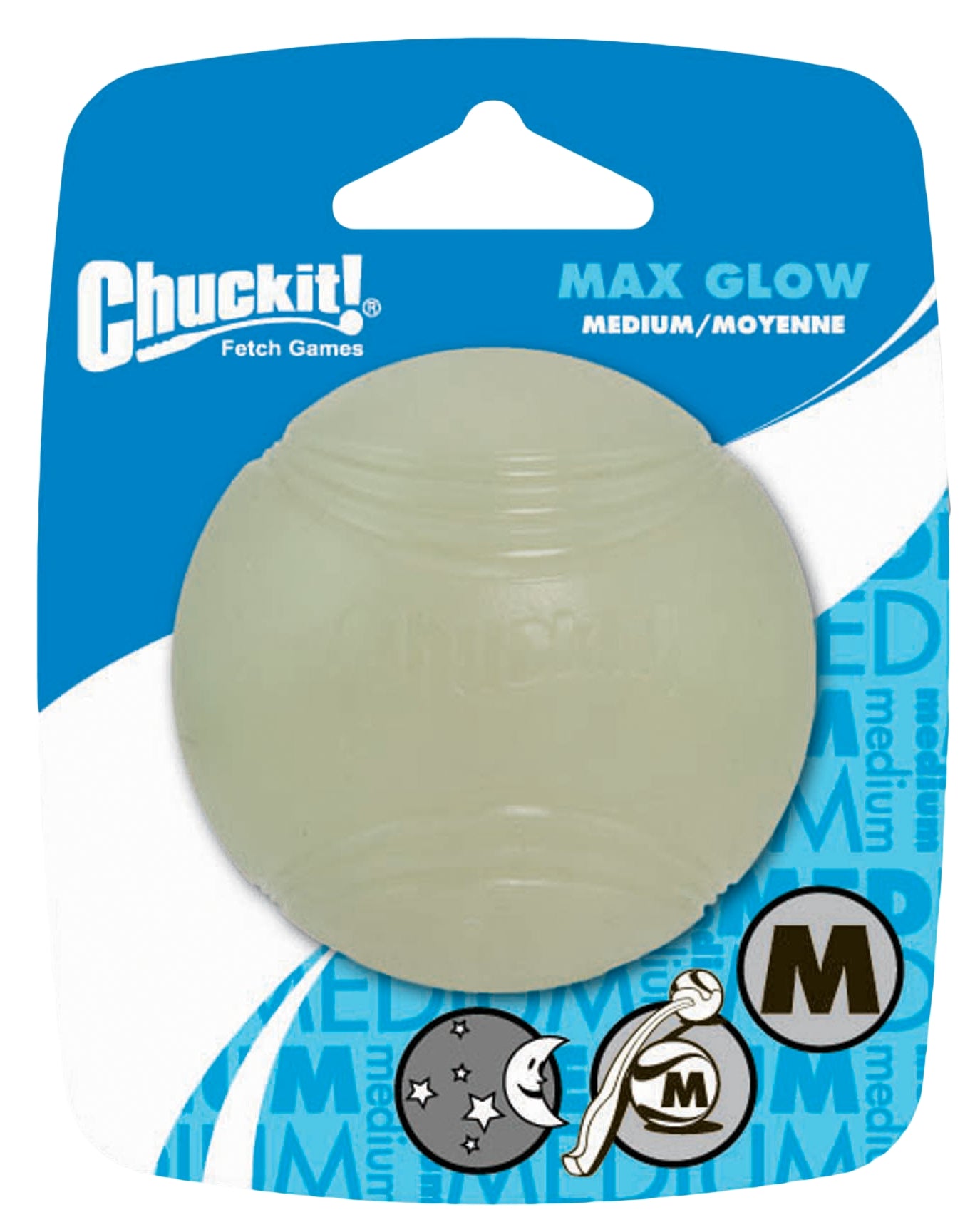 Chuckit Max Glow M 6 cm 1 Pack *