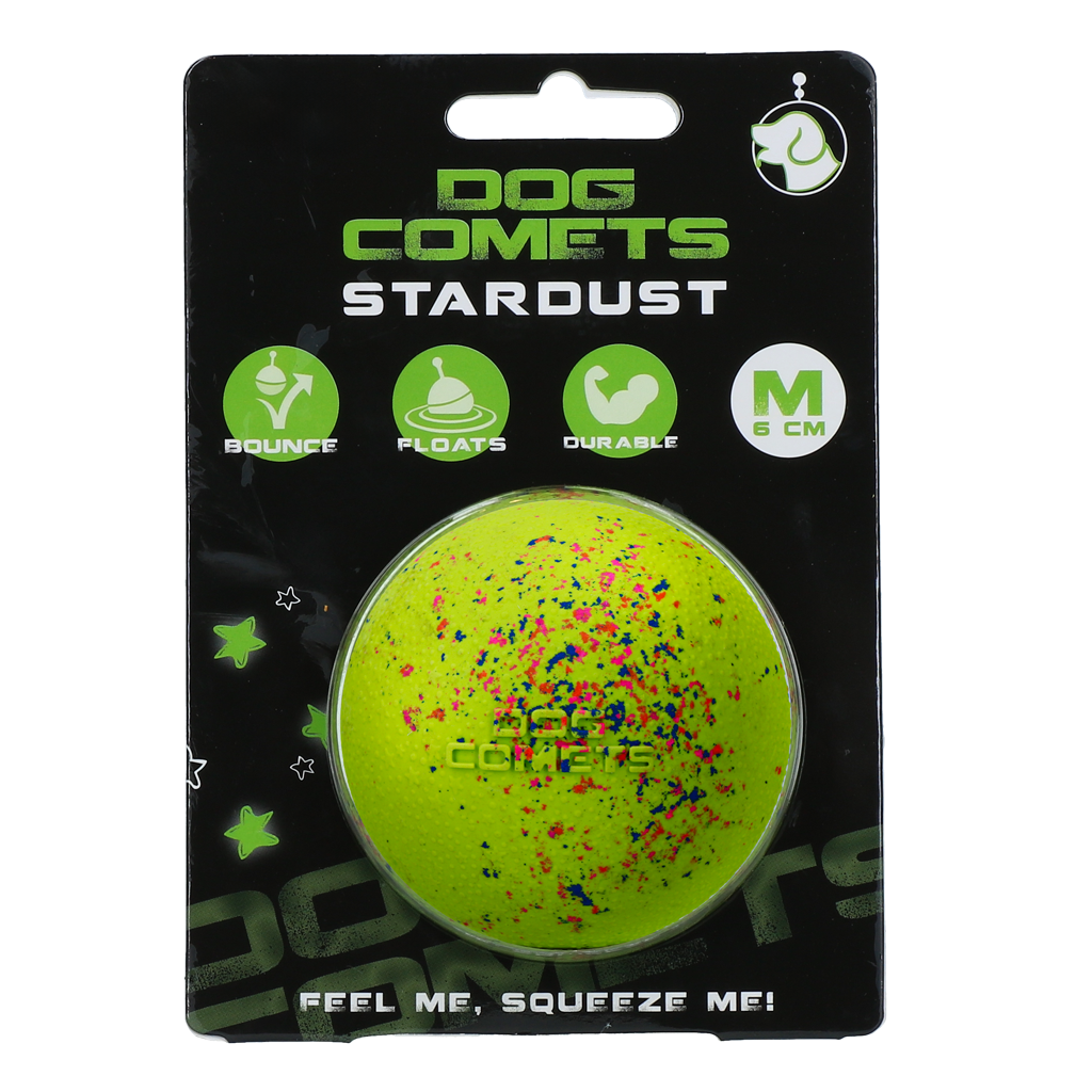 Dog Comets Ball Stardust Grün M *