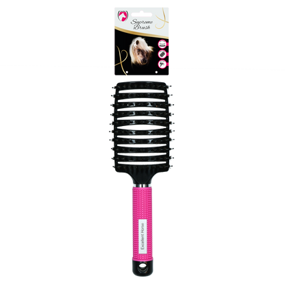 Supreme Mähnenbürste – Müheloses Entwirren & schonende Pflege Rosa *
