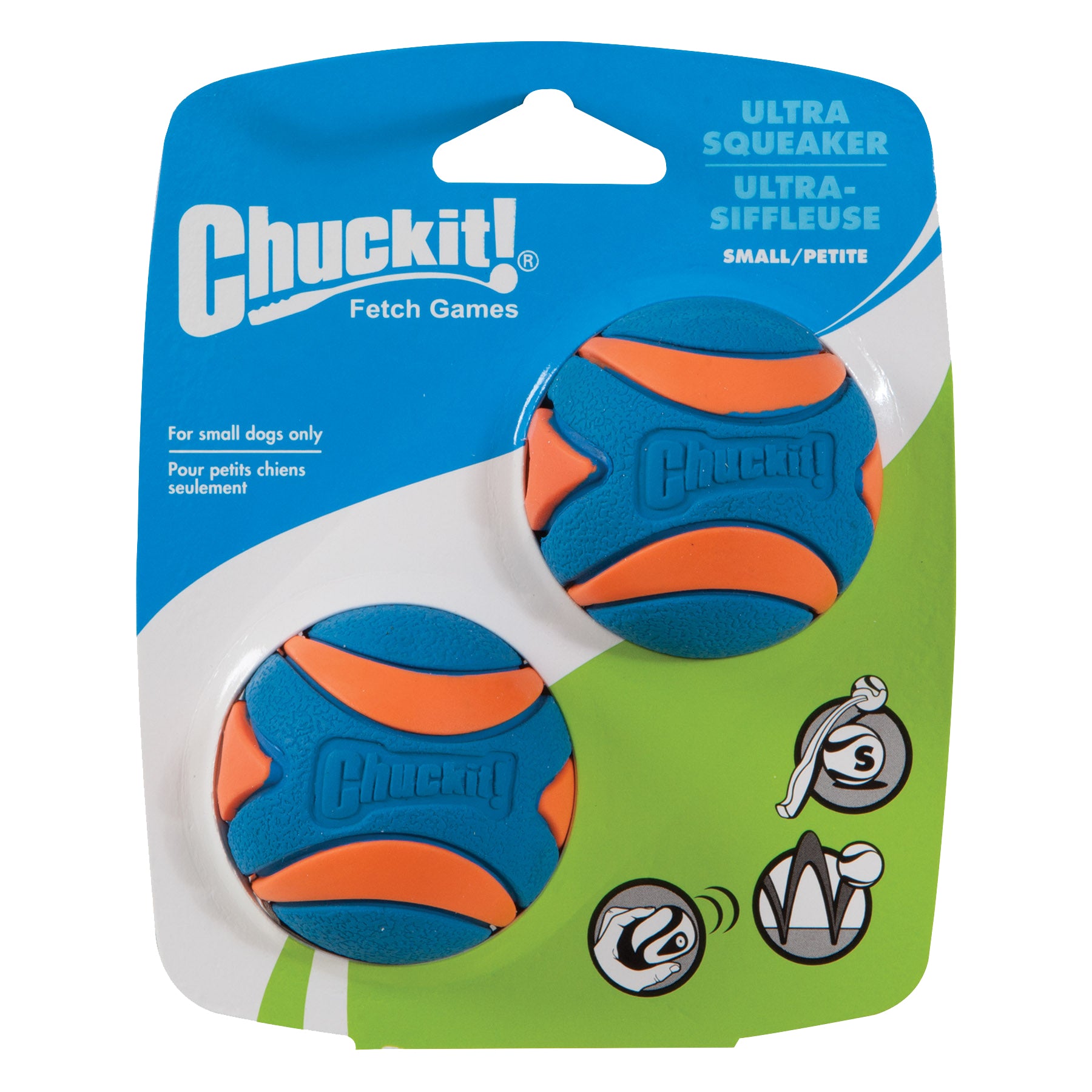 Chuckit Ultra Squeaker Ball S 5 cm 2 pcs *