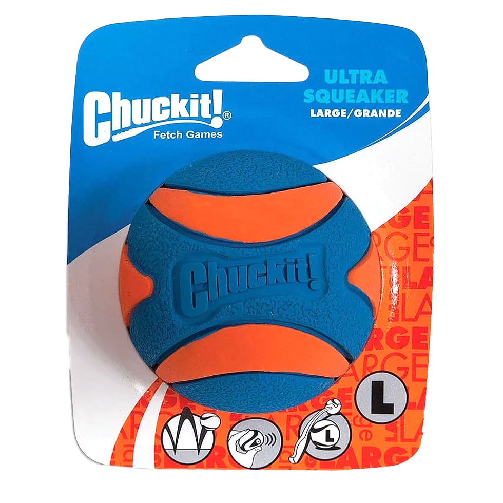 Chuckit Ultra Squeaker Ball L 9 cm 1 pcs *